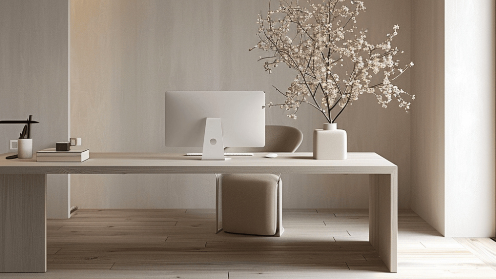 Japandi Office : Create a serene and productive space