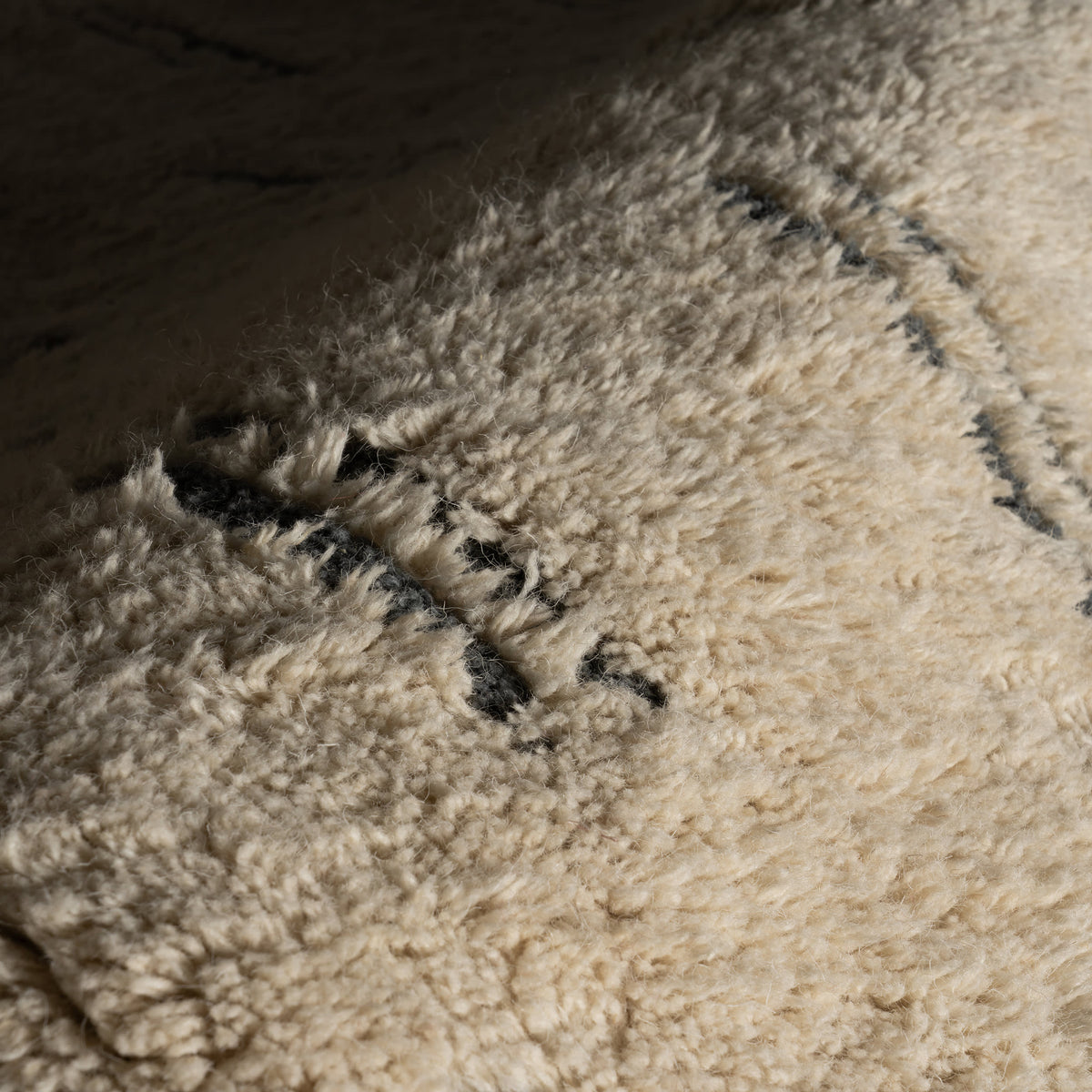 Japandi Washable Wool Rug - Vina – view 3