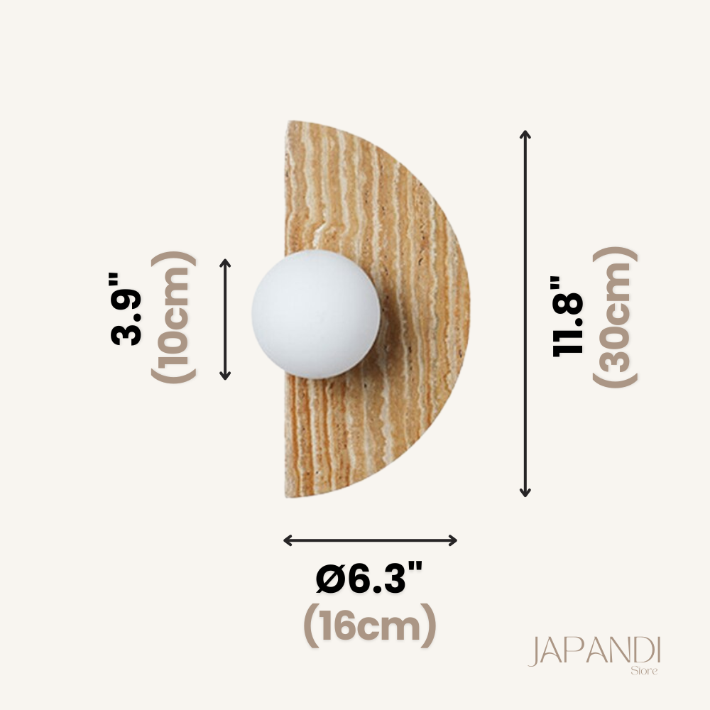 Japandi Moon Wall Light | Japandistore®