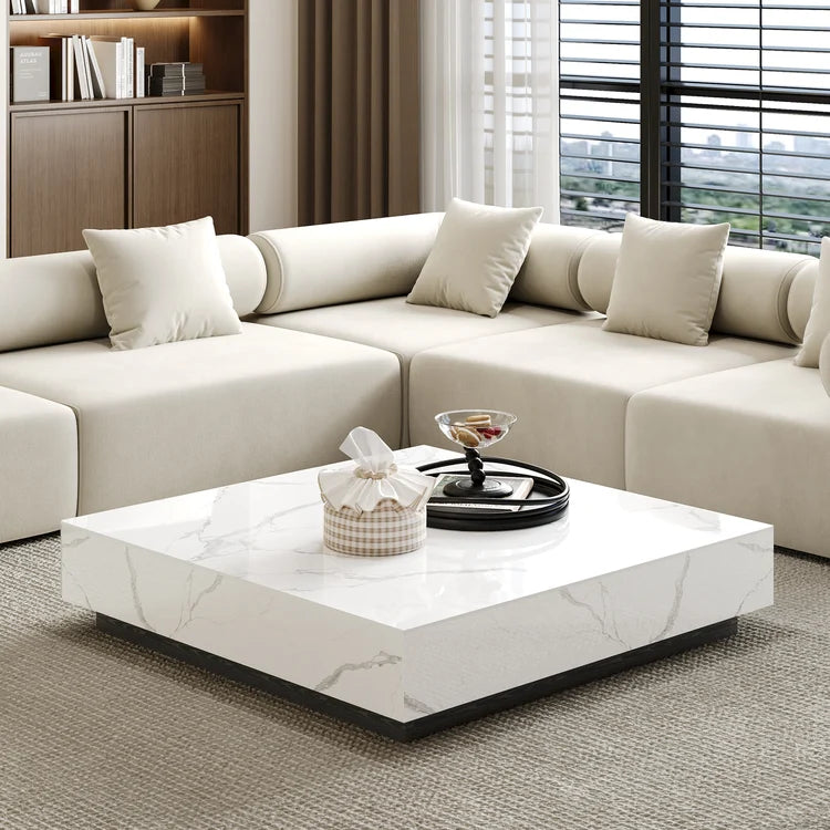 Japandi Velvet L-Shape Sectional Sofa