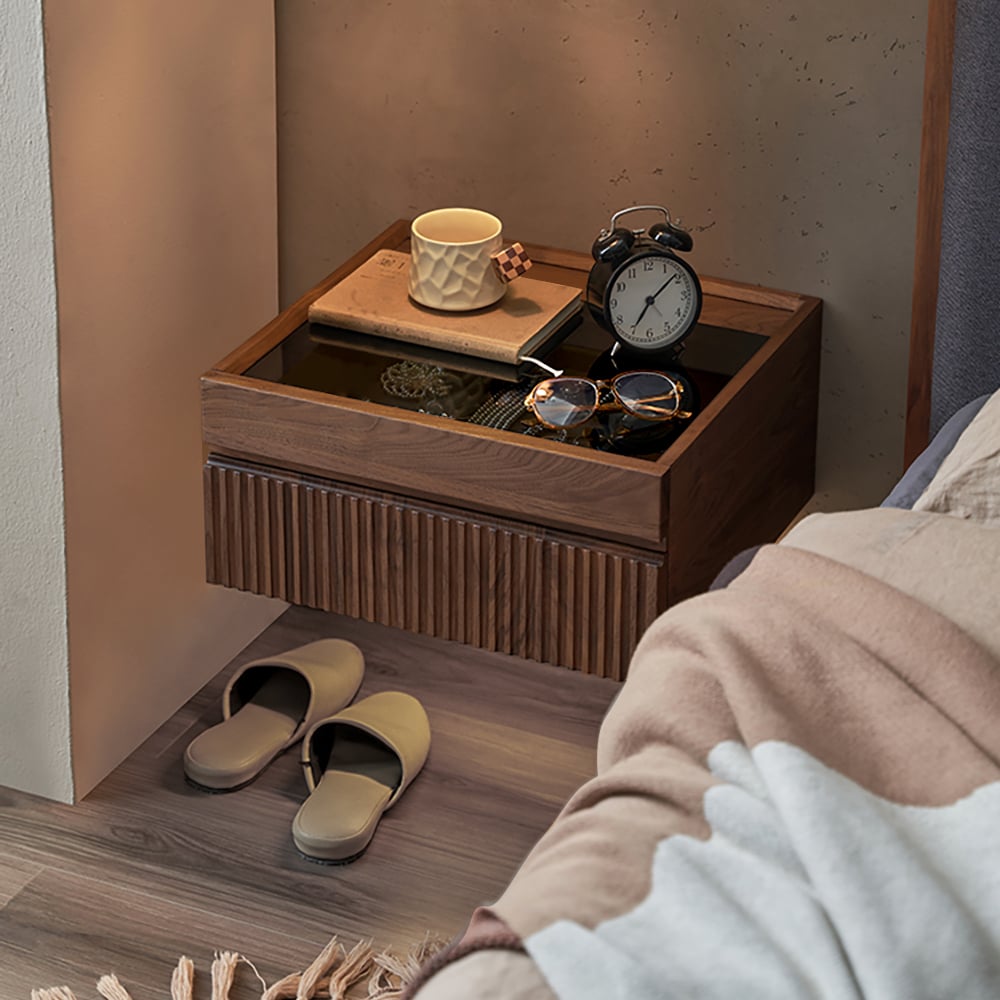 Japandi Floating Beside Table