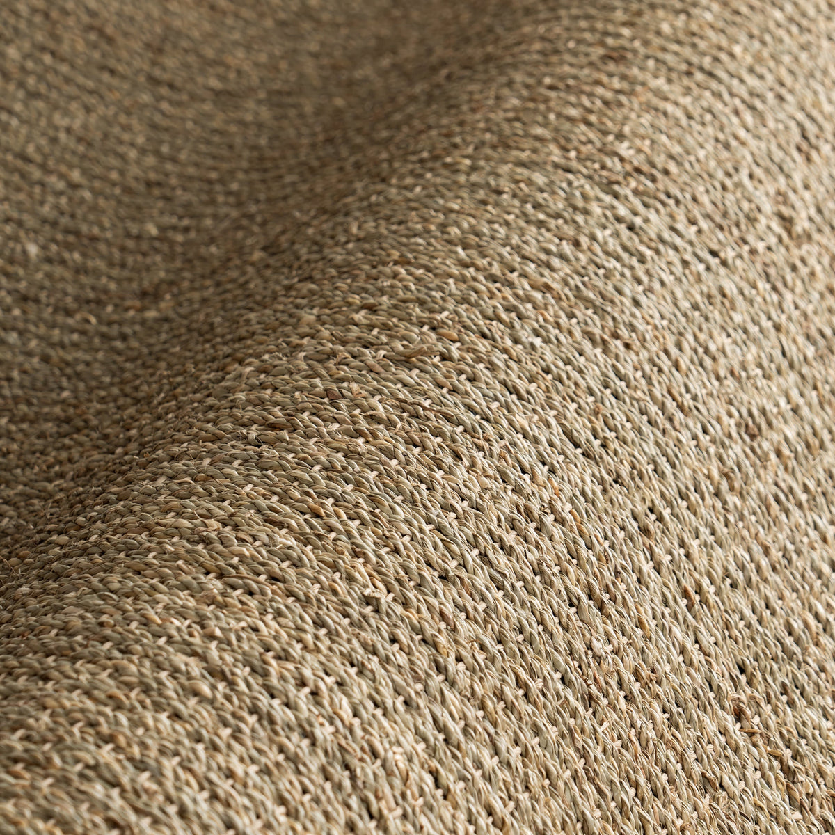 Japandi Bordered Seagrass Rug - Beige – view 3