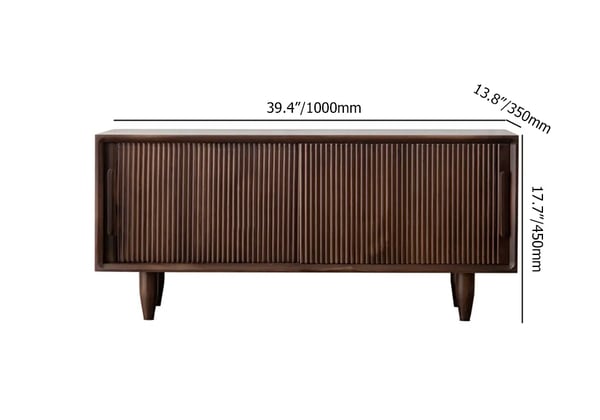 Japandi Wooden Storage Bench