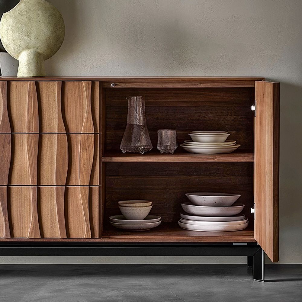 Japandi Wooden Buffet