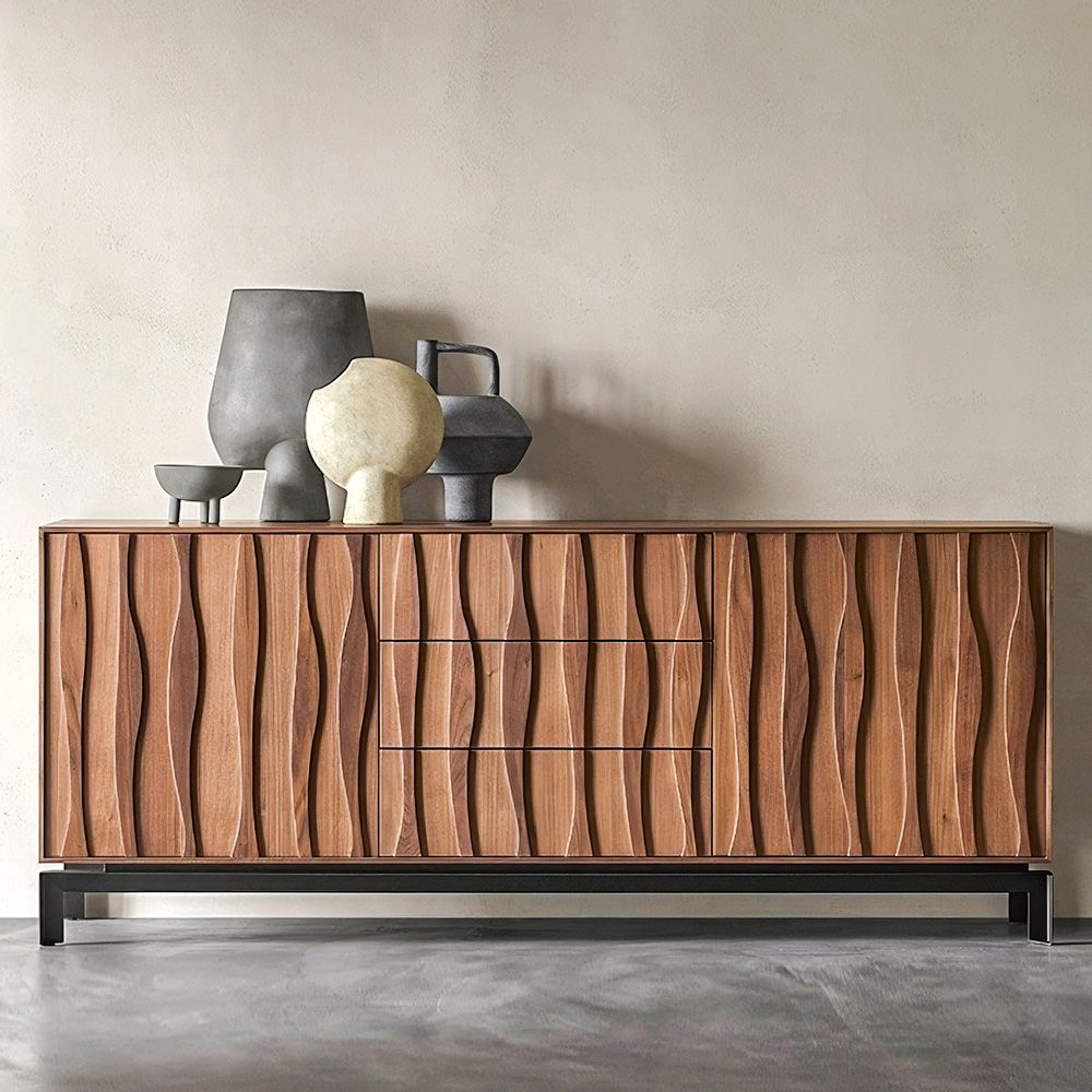 Japandi Wooden Buffet