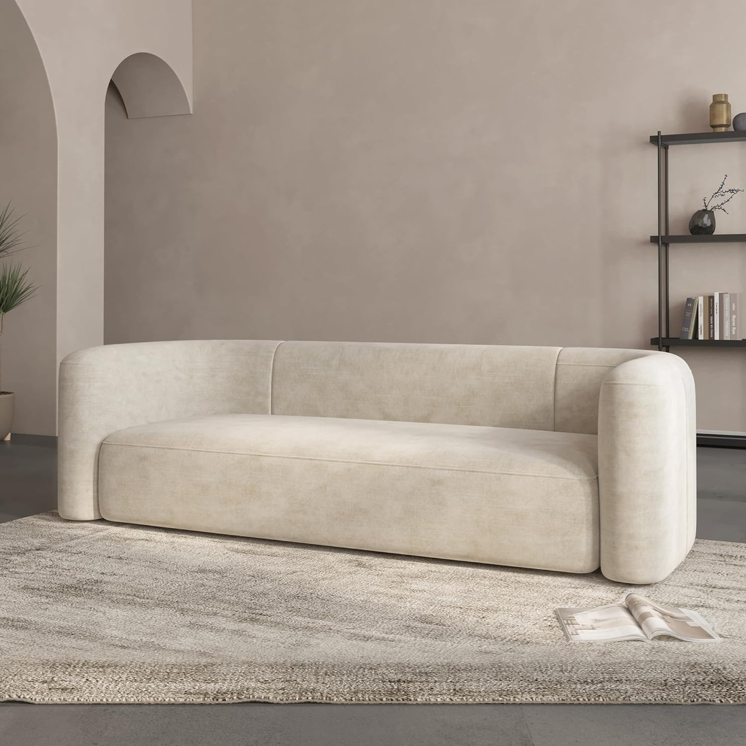Japandi 3 Seater Couch