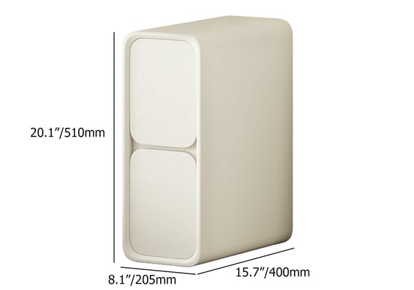 Japandi Narrow Nightstand