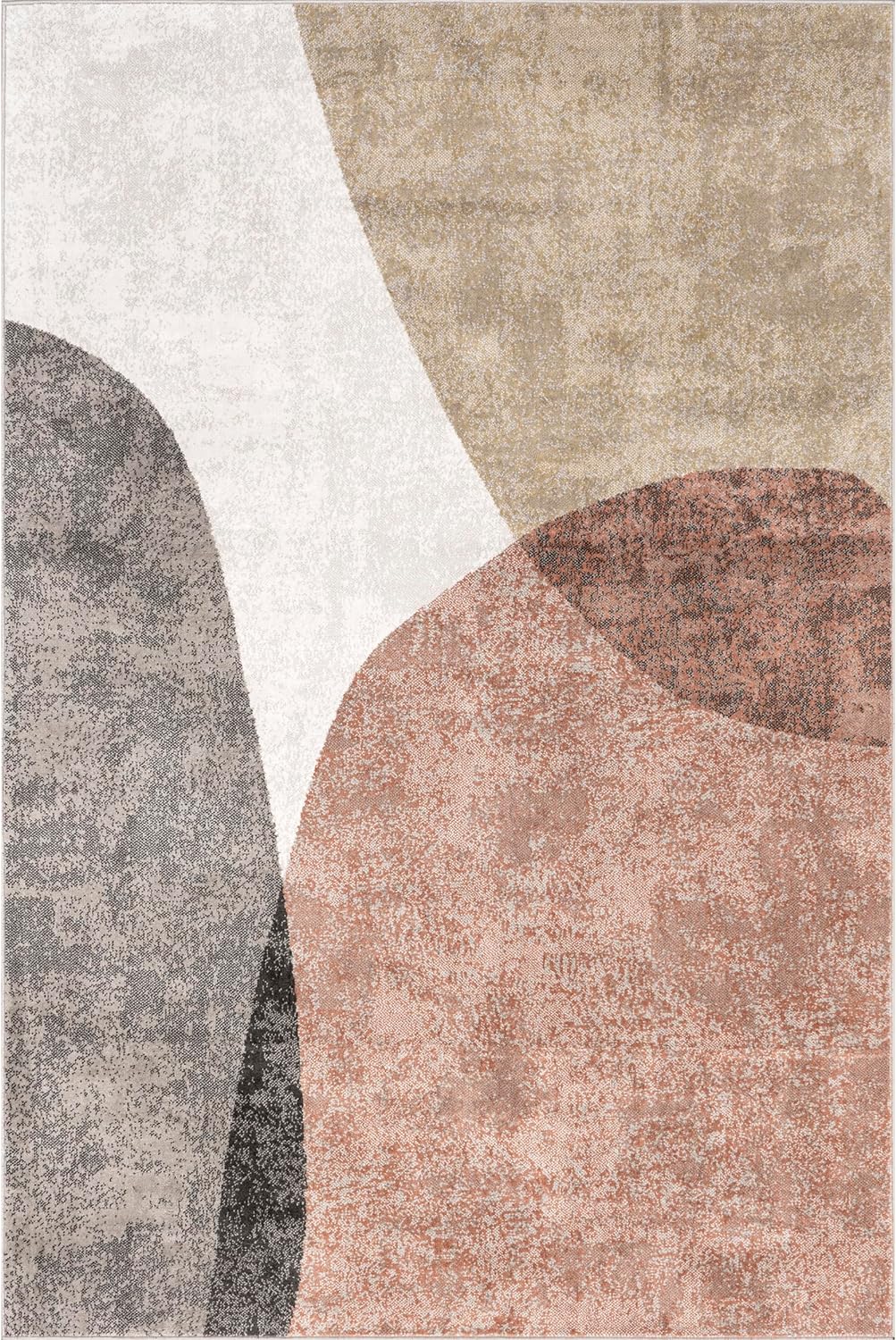 Japandi Abstract Shape Rug
