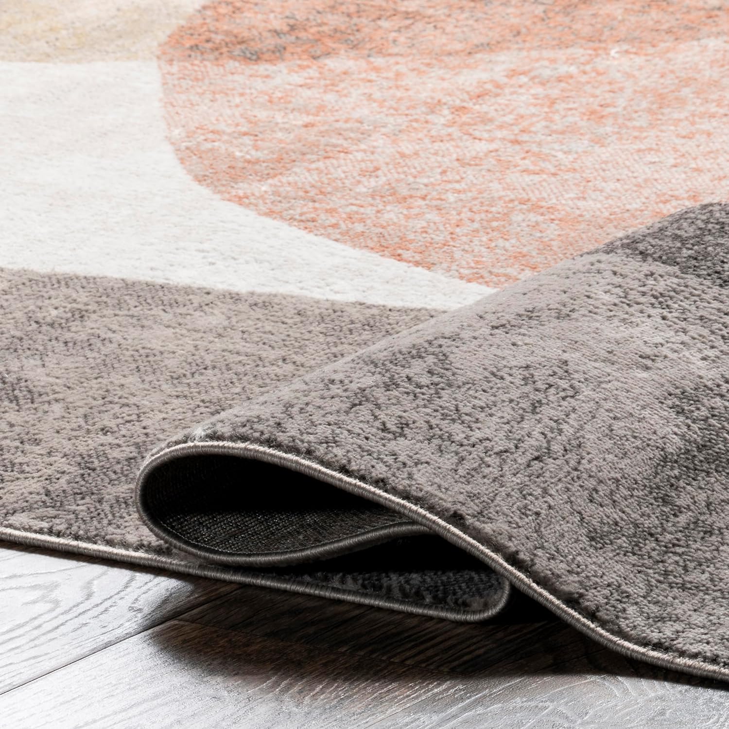 Japandi Abstract Shape Rug