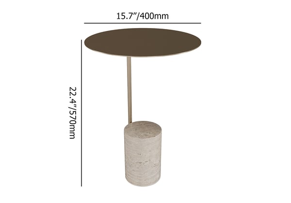 Japandi Modern Side Table