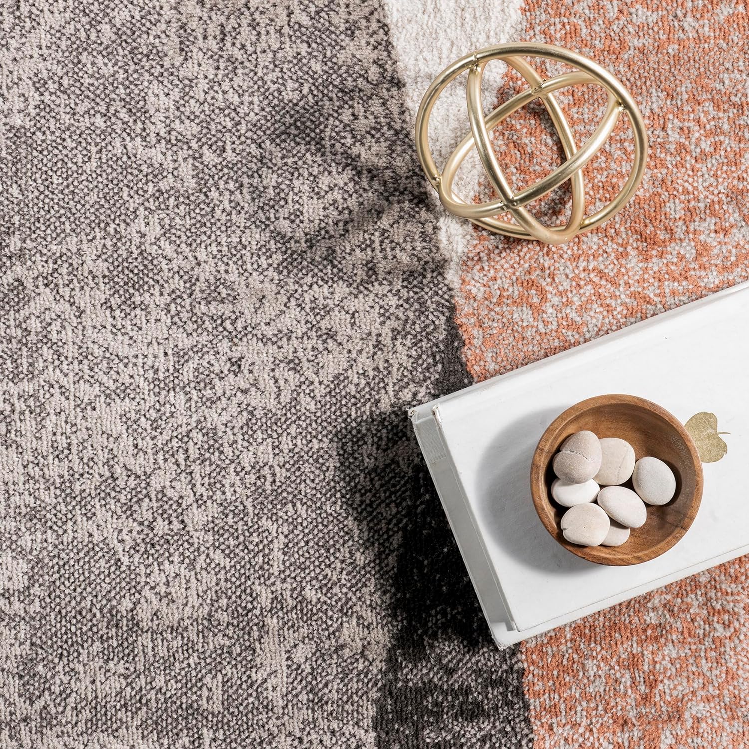 Japandi Abstract Shape Rug