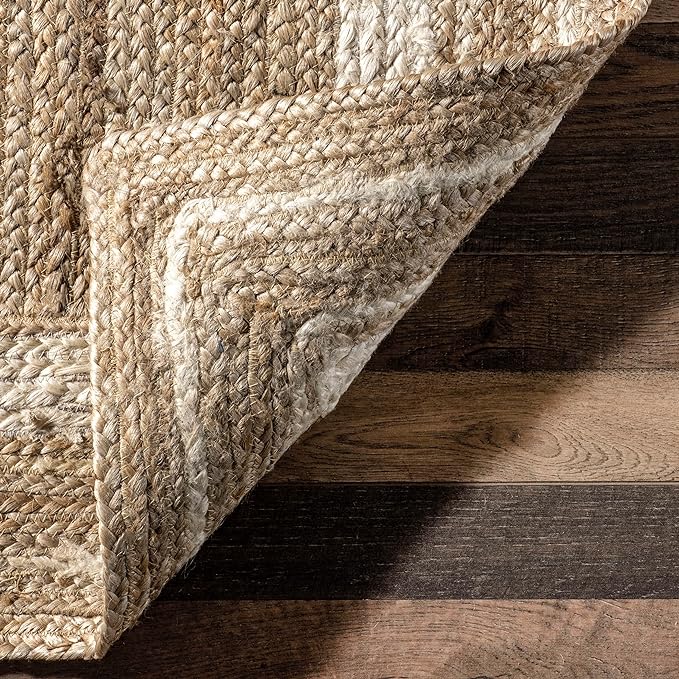Japandi Jute Bordered Rug