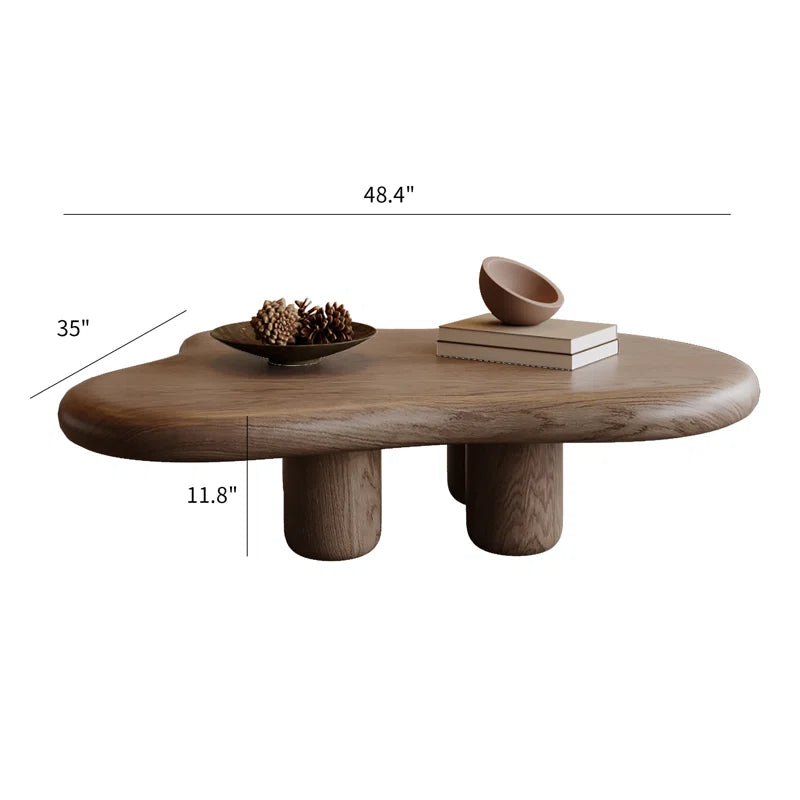Japandi Cloud Shape Coffee Table