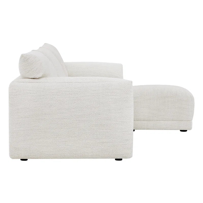 Japandi Modular Sectional with Ottoman