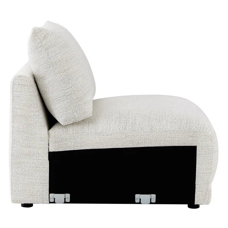 Japandi Modular Sectional with Ottoman