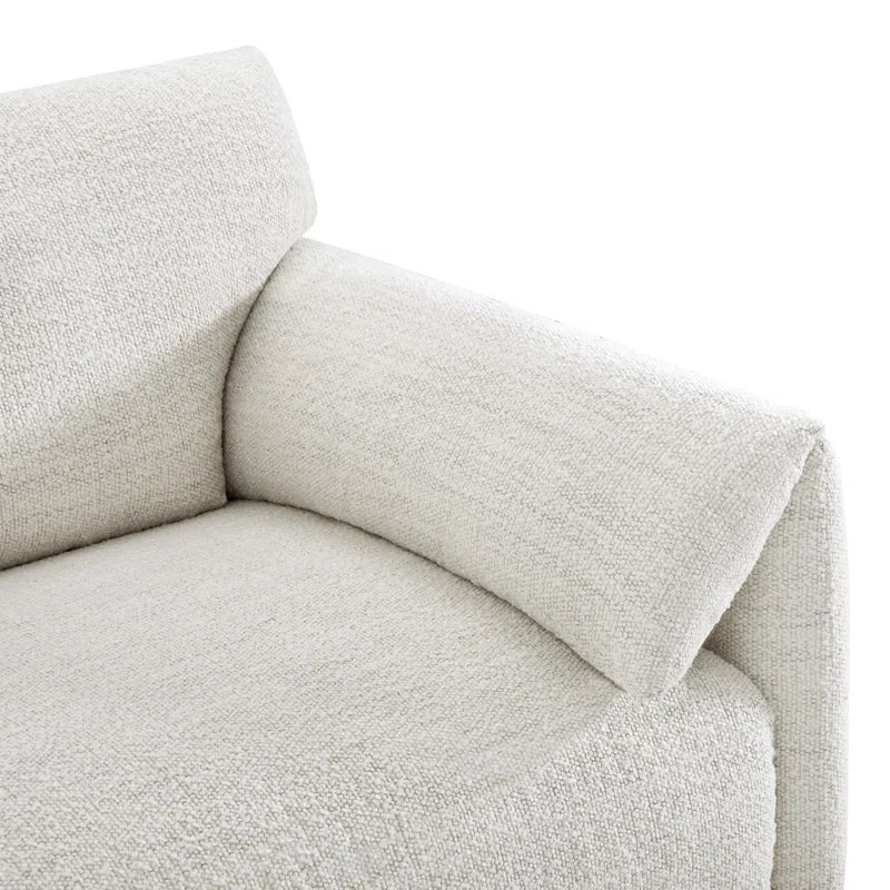 Japandi Modular Sectional with Ottoman