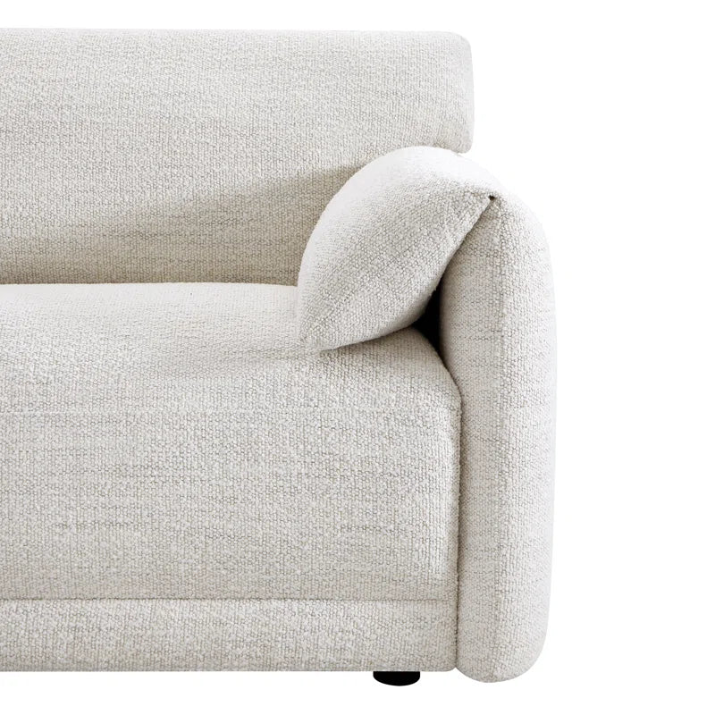 Japandi Modular Sectional with Ottoman