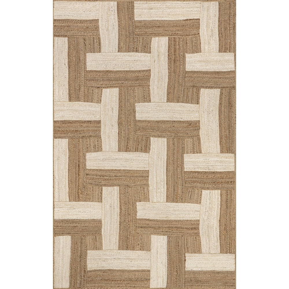 Japandi Bicolor Jute Rug