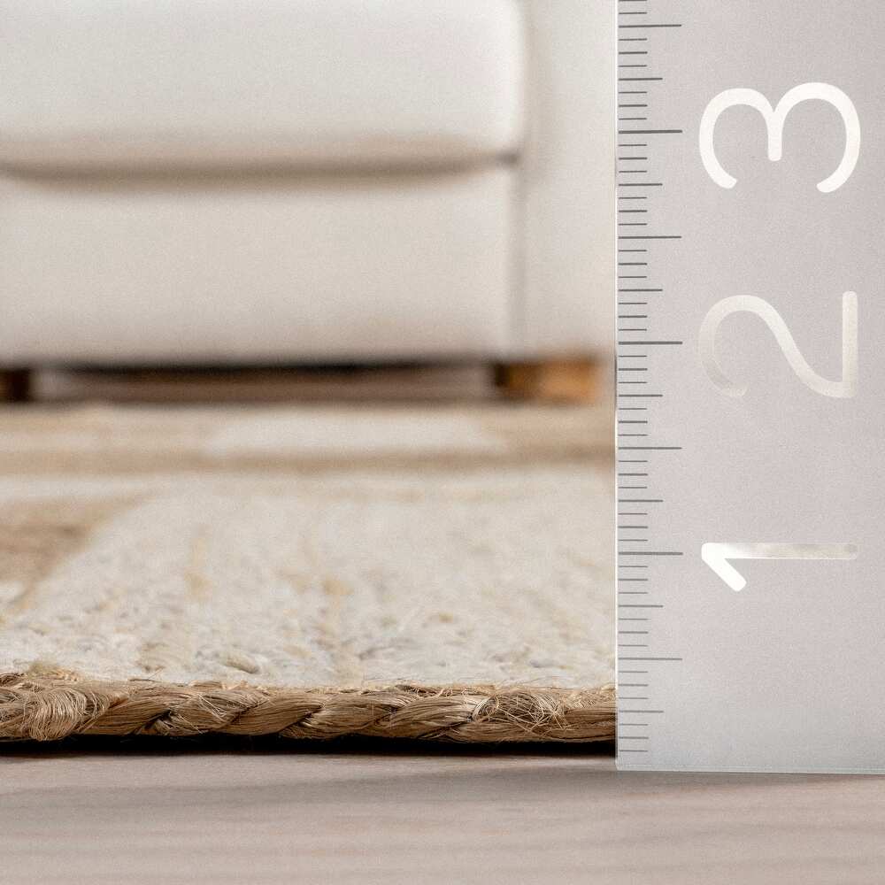Japandi Bicolor Jute Rug