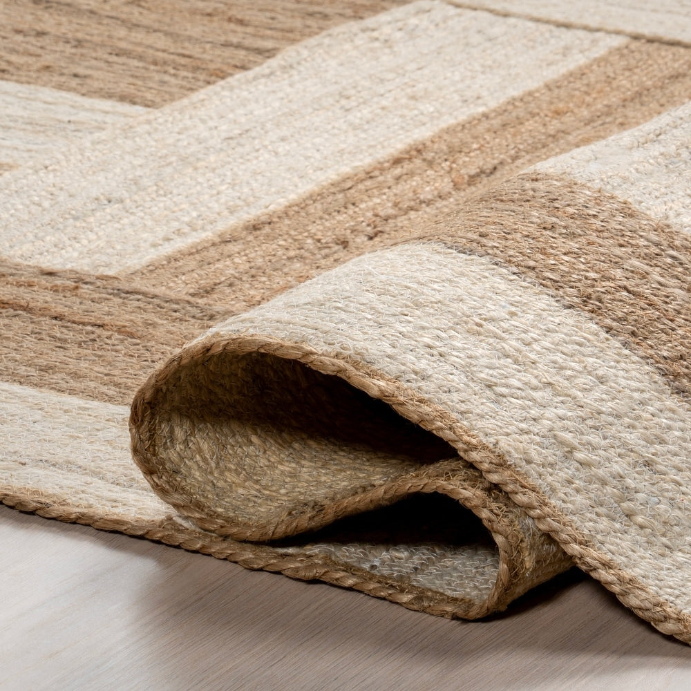 Japandi Bicolor Jute Rug