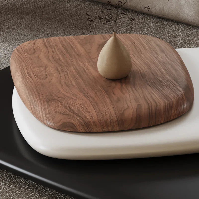 Swivel Modern Wood Coffee Table - Dusan
