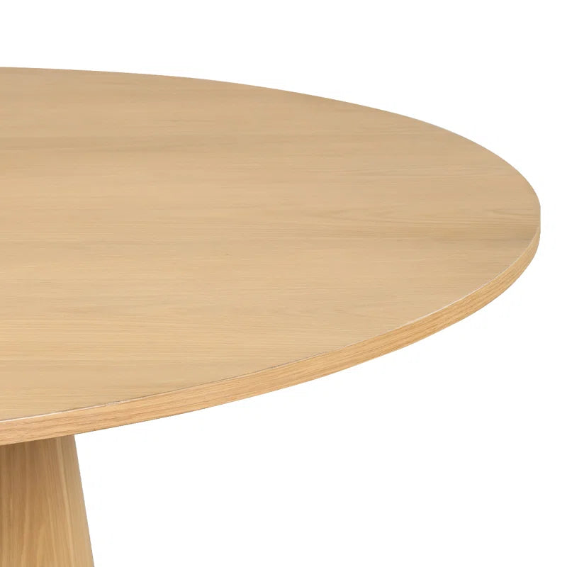 Japandi Pedestal Dining Table