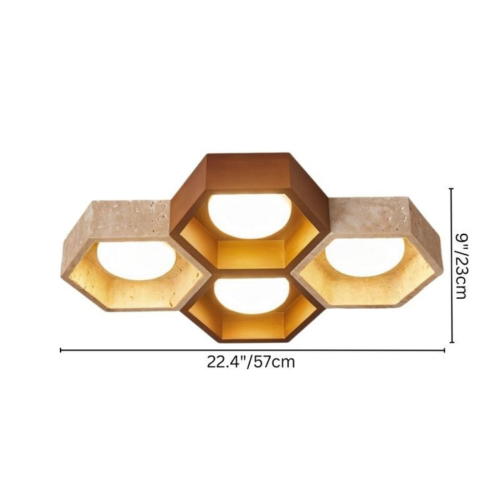 Japandi Minimalist Ceiling Lamp – Electa