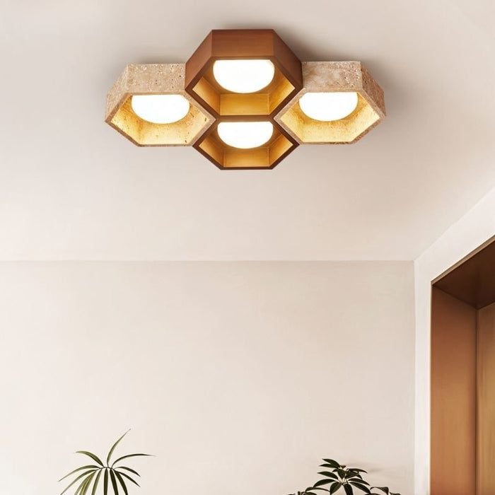 Japandi Minimalist Ceiling Lamp – Electa