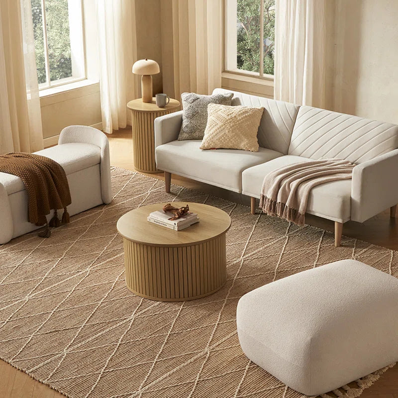 Modern Wood Coffee Table - Jaylond