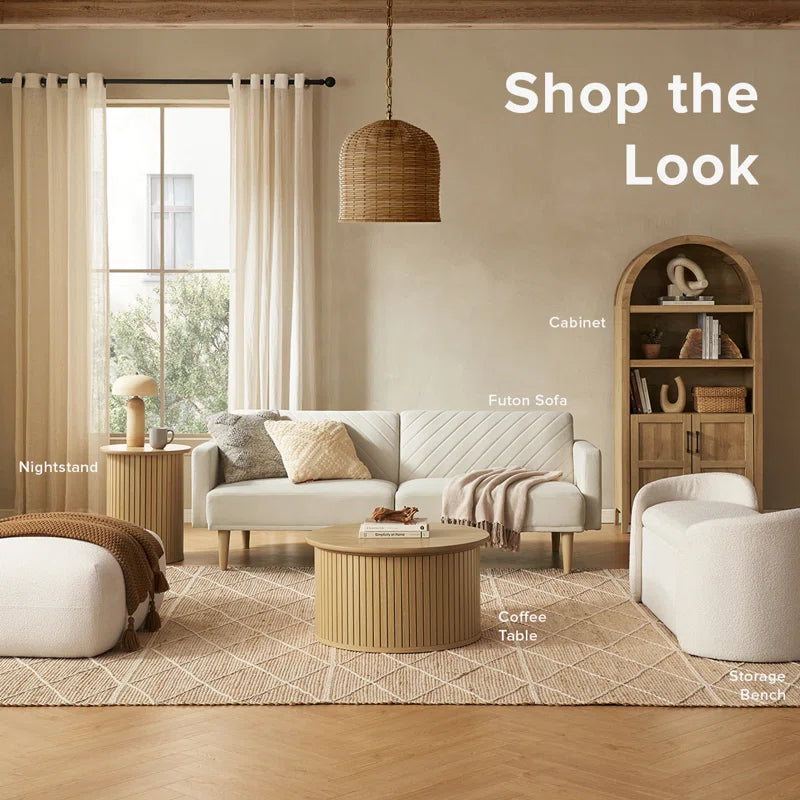 Modern Wood Coffee Table - Jaylond