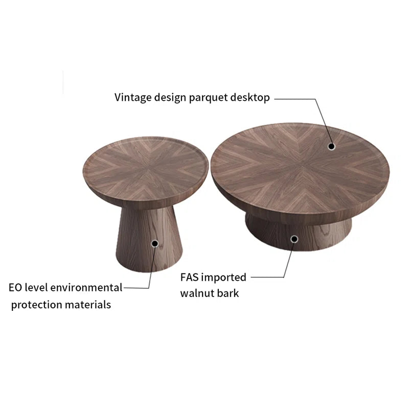 Japandi Double Coffee Table
