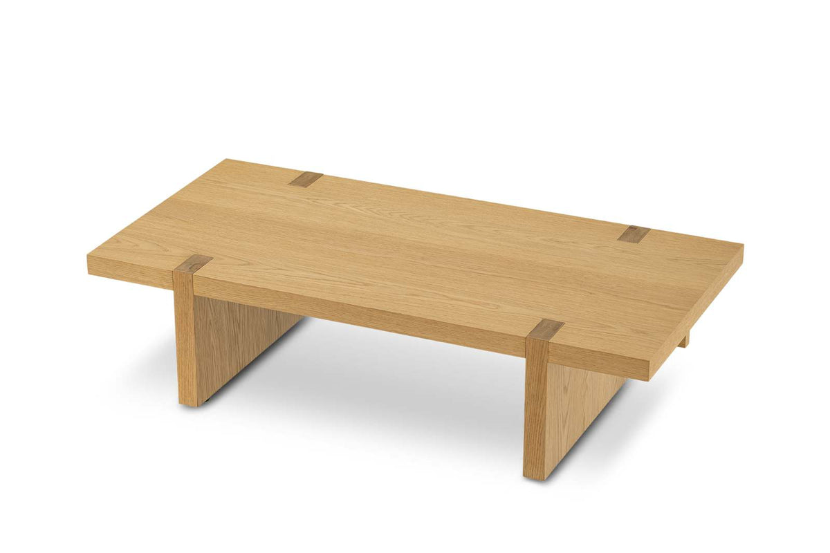 Japandi Low Oak Coffee Table - Mori – view 2