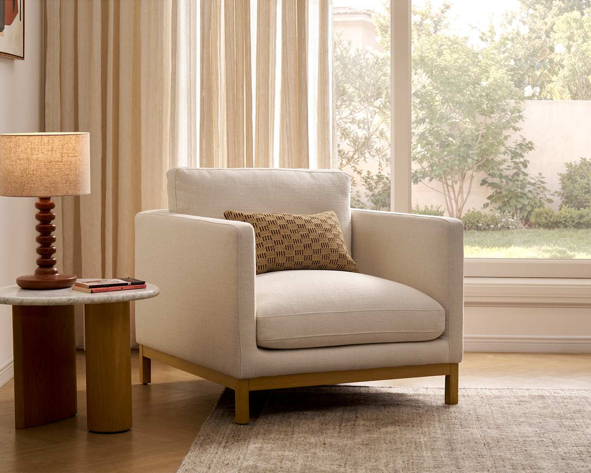 Owen II armchair in a room