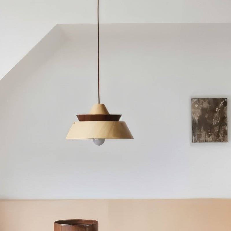 Japandi Alabaster Disc Pendant Light – Phaos