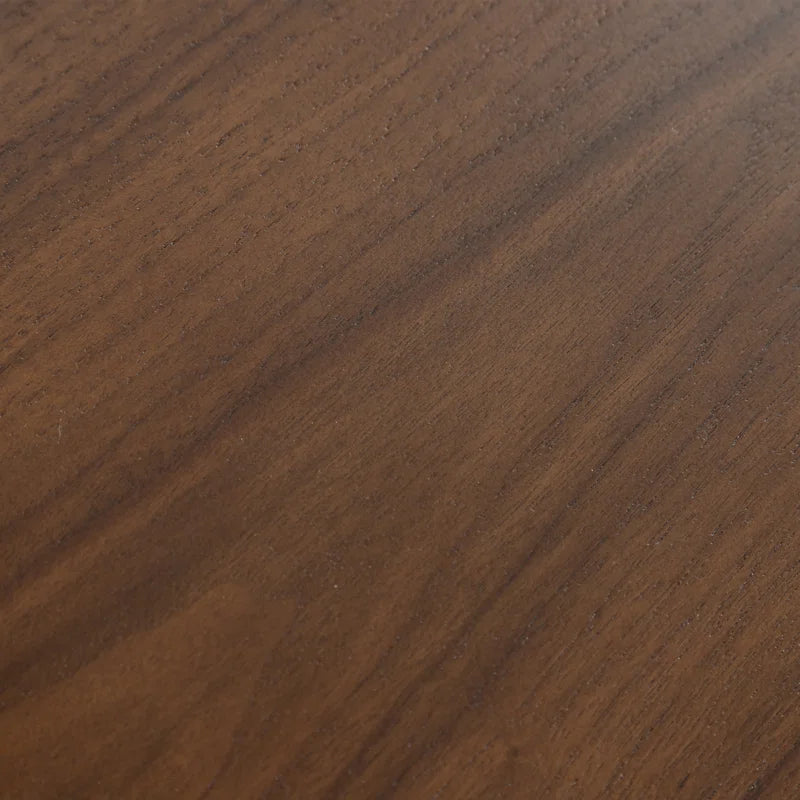Round Wood Japandi Dining Table with Four Legs