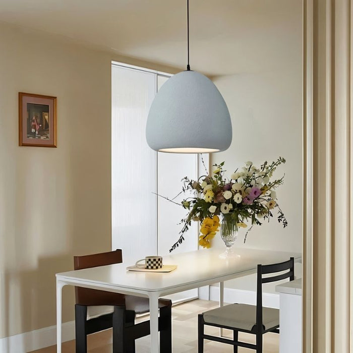 Japandi Brushed Brass Pendant Light – Alara