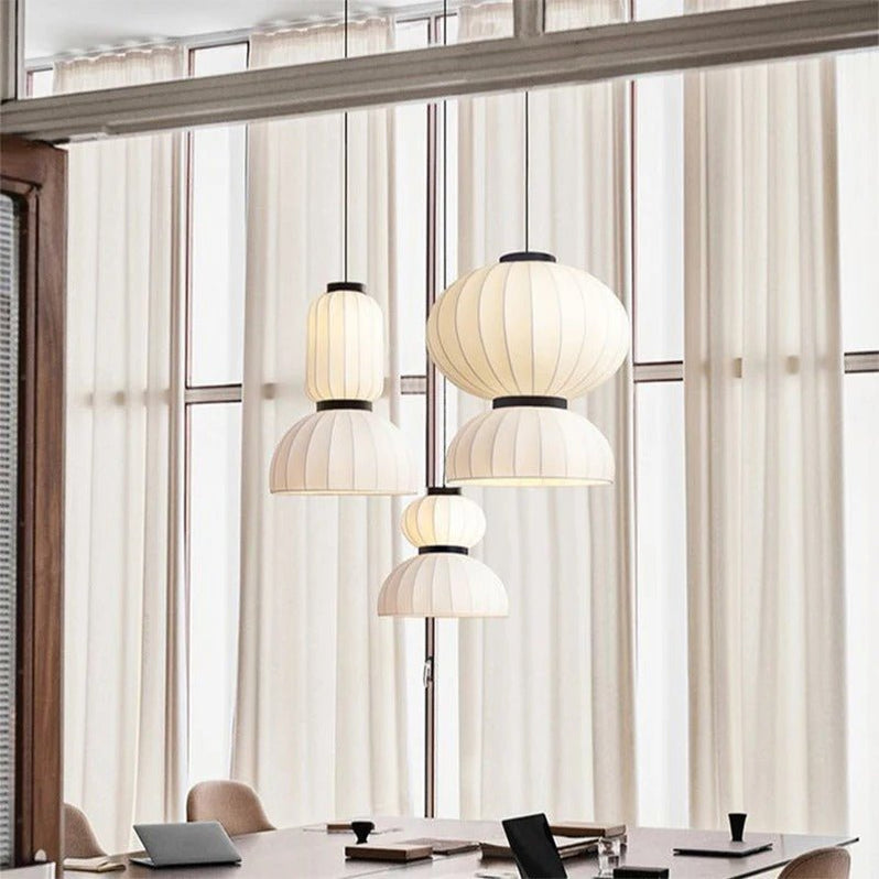 Japandi Ceramic Dome Pendant Light – Arga