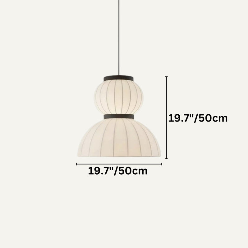 Japandi Ceramic Dome Pendant Light – Arga