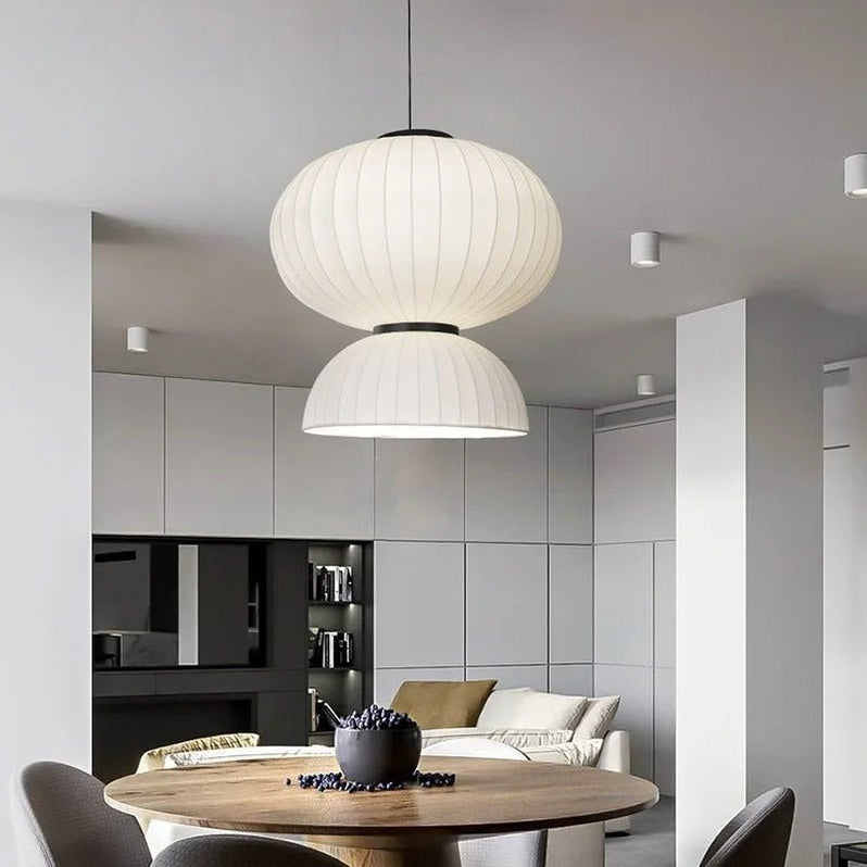 Japandi Ceramic Dome Pendant Light – Arga