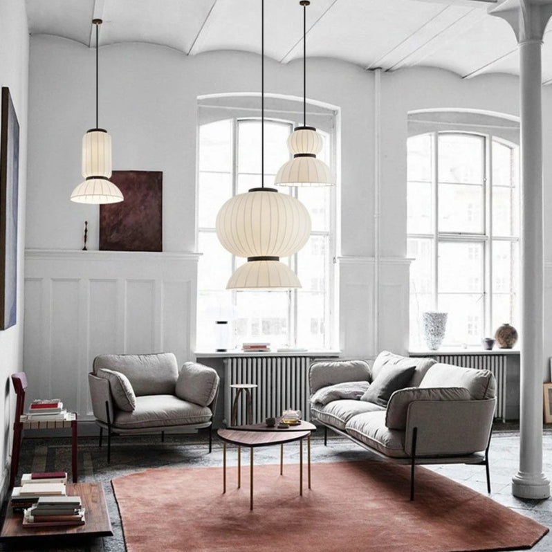 Japandi Ceramic Dome Pendant Light – Arga