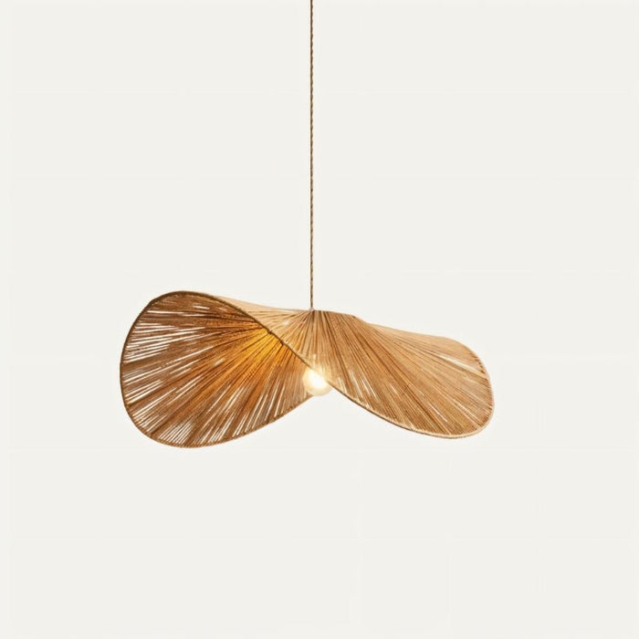 Japandi Curved Stone Pendant Light – Asalu