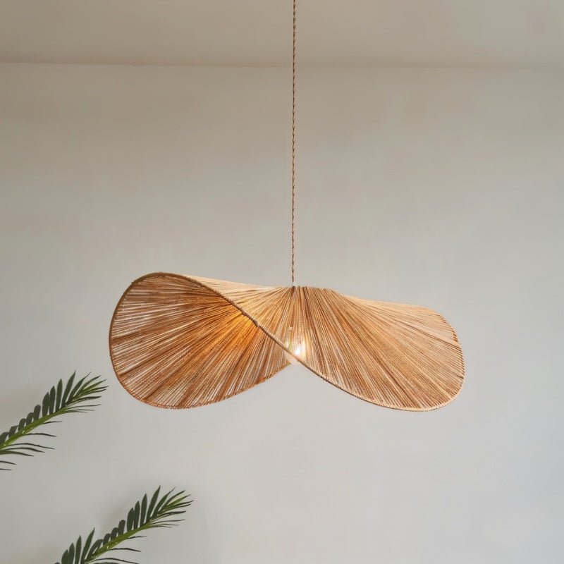 Japandi Curved Stone Pendant Light – Asalu