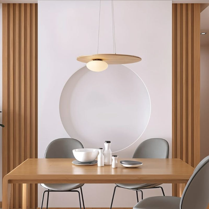 Japandi Organic Dome Pendant Light – Auma