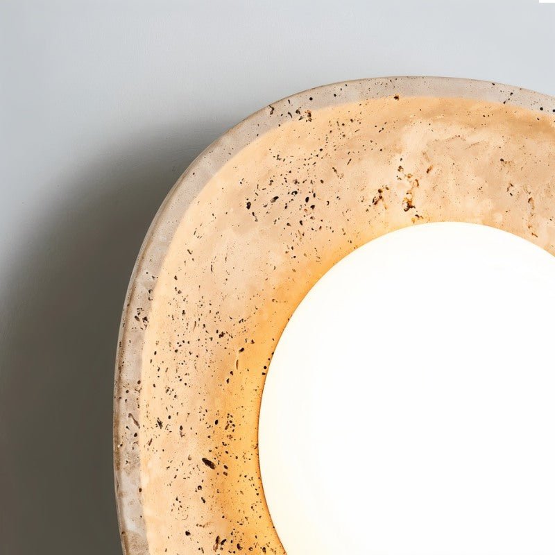 Japandi Petite Wall Lamp With Rounded Shade – Blipi