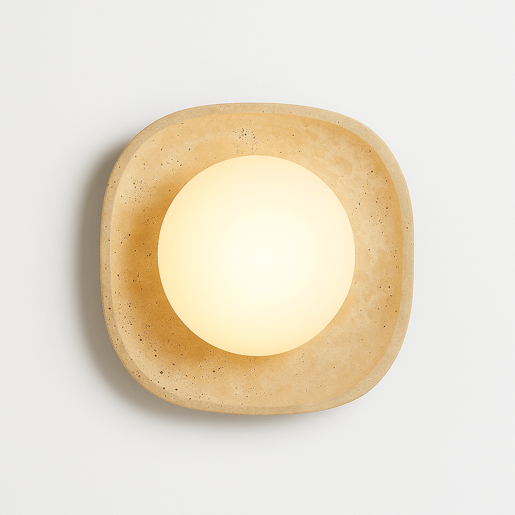 Japandi Petite Wall Lamp With Rounded Shade – Blipi