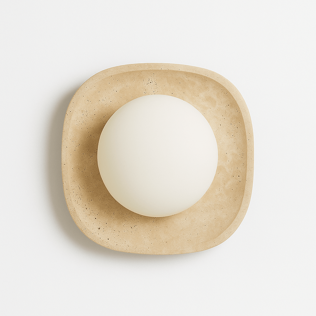 Japandi Petite Wall Lamp With Rounded Shade – Blipi