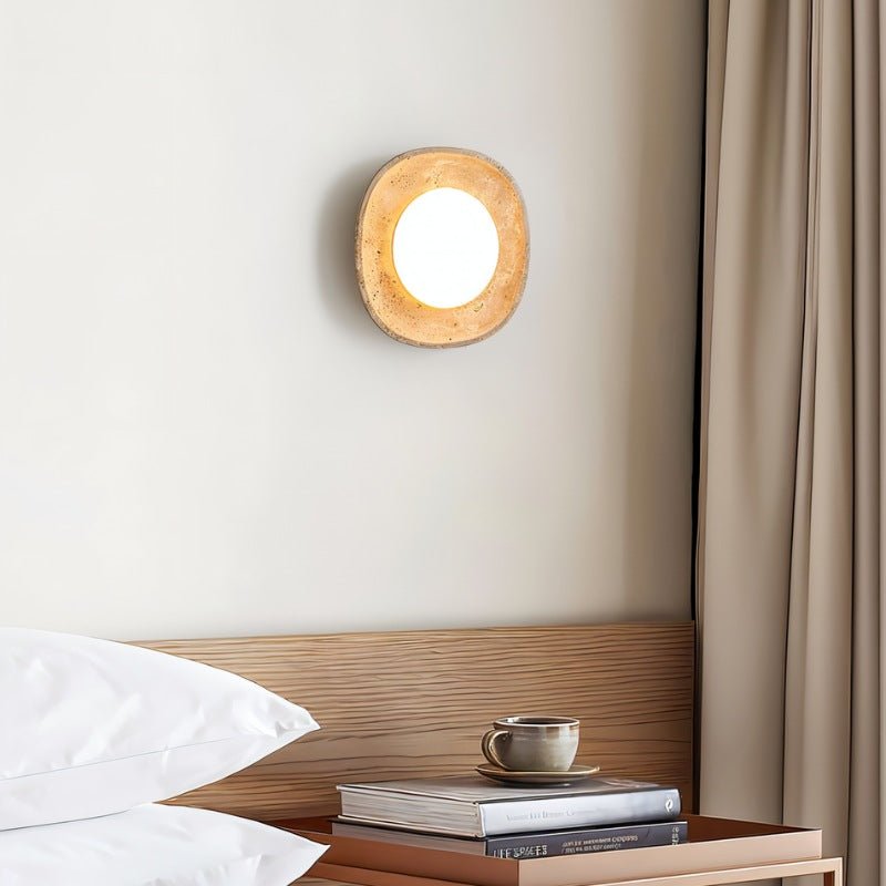 Japandi Petite Wall Lamp With Rounded Shade – Blipi