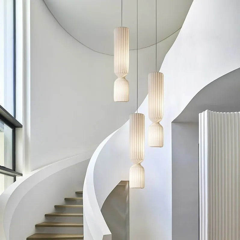 Japandi Wooden Dome Pendant Light – Brika