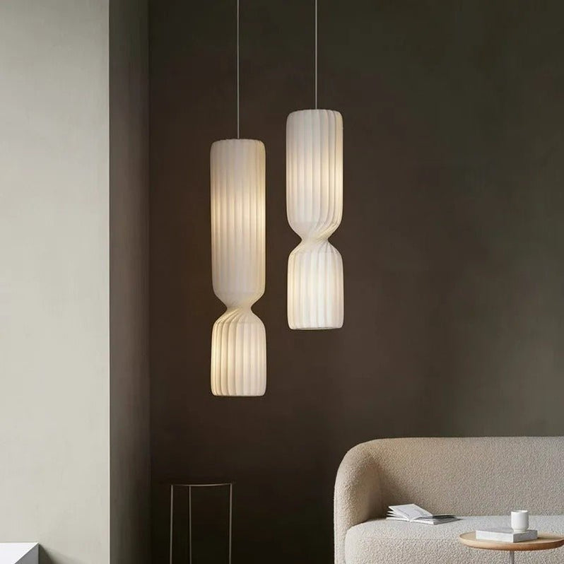 Japandi Wooden Dome Pendant Light – Brika