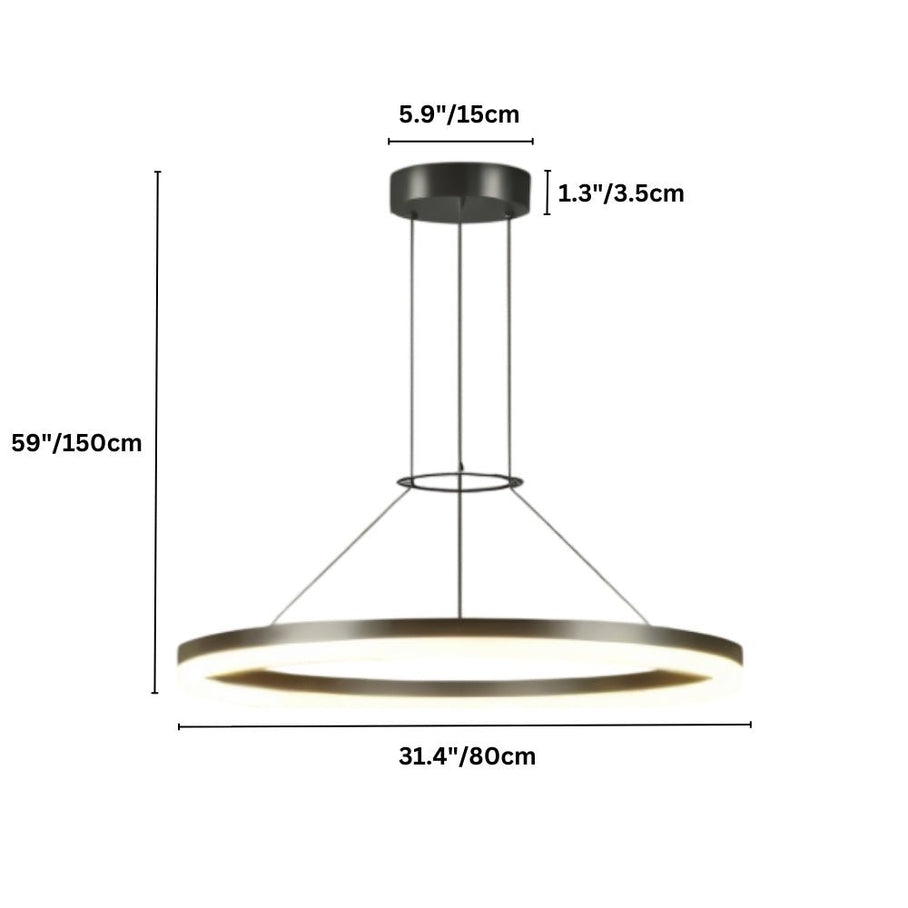 Japandi Solid Brass Linear Chandelier – Calve